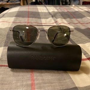 Randolph Engineering Gun Metal Aviators